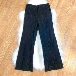 Leith Lace Jacquard Flare Pants